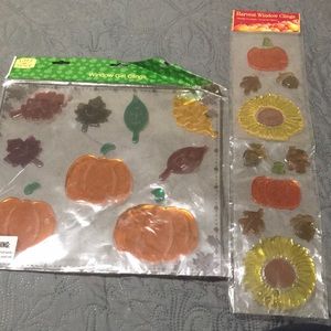 Fall🍂🍁🌼Gel Clings